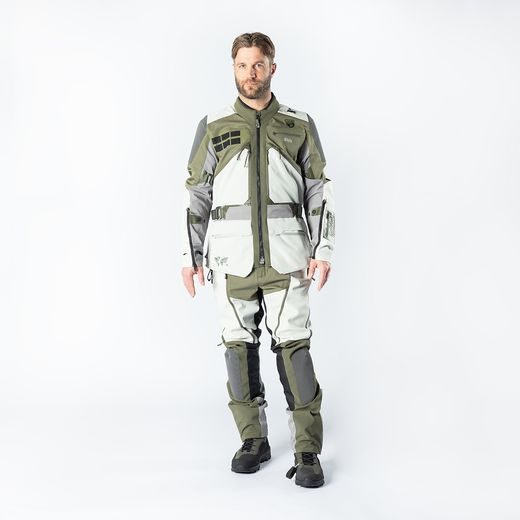 Bunda iXS VENTURE-AIR 1.0 X2-051405 light grey-olive K4XL
