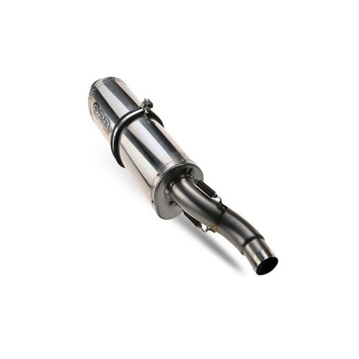Koncovka výfuku Slip-on GPR TRIOVAL VO.8.TRI leštená nerezová oceľ including removable db killer and link pipe