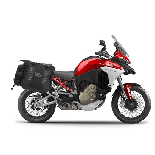 Kompletná sada sedlových brašní SHAD TERRA TR40 adventure vrátane montážnej sady SHAD Ducati Multistrada 1200 V4