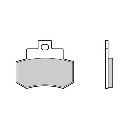 Brzdové obloženie BREMBO 07051 CC SCOOTER