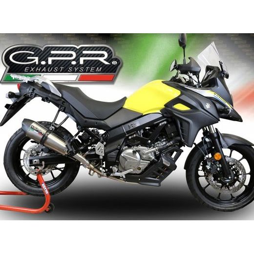 Mid - full výfukový systém GPR NEW GRAND PRIX EVO TITANIUM E5.S.201.CAT.GPAN.TO Brushed Titanium including removable db killer and catalyst