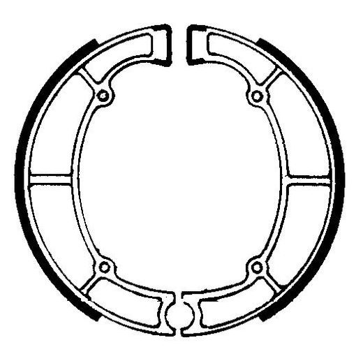 Brzdové čeľuste FERODO 225129019