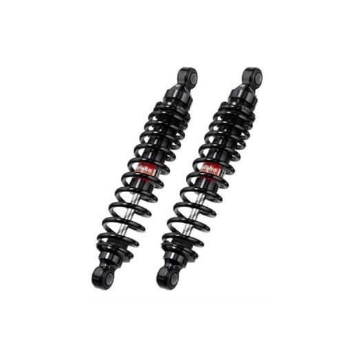 Rear twinshock BITUBO WMB0 with adjustable spring preload black spring