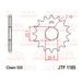 Reťazové koliečko JT JTF 1185-17RB 17T, 520 pogumované