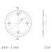 Reťazová sada D.I.D Chain - zlatý reťaz 520 ZVM-X, X-krúžok, koliesko SUPERSPROX, rozeta SUPERSPROX pre ATV SUZUKI LT-Z 400 2009-2012