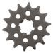 Reťazová sada EK - strieborný chain 420 DEH, Non-sealed, CHK front sprocket SUPERSPROX, CHK rear sprocket SUPERSPROX pre KAWASAKI KX 80 1983