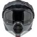 Flip-up helmet iXS VENTURE 1.0 X15903 matt grey-antracite XS