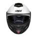 Moto helma Grex G9.2 Offset N-com Metal White 12