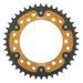 Reťazová sada EK - strieborný chain 525 SRX, X-ring (X, NX, QX, XS), CHK front sprocket JT CHK rubber cushioned, CHK rear sprocket SUPERSPROX STEALTH pre YAMAHA TDM 850 1996-1998
