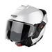 Moto helma Nolan N120-1 Classic N-com Metal White 5