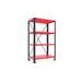 4 Shelves module LV8 EQSC0807.R (H2000mm x 800mm x 700mm) červené