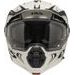 Flip-up helmet iXS VENTURE 1.0 MIPS X1-021205 light grey-matt black M