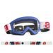 Okuliare ARIETE MUDMAX JAPAN 14970-JAR light blue red - clear lens s čapmi