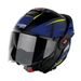Moto helma Nolan N120-1 Nightlife N-com Flat Black 28