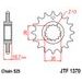 Reťazová sada EK - strieborný chain 525 SRX, X-ring (X, NX, QX, XS), CHK front sprocket JT, CHK rear sprocket JT pre HONDA CBR 650 F 2014-2018
