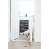 DogSpace Lassie tlaková branka pro pejsky 73-80 cm bílá