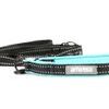 Aminela obojek polostahovací Sport & City 25mm/48cm + 5cm tyrkysová