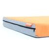 Matrace Aminela 80x60x10cm Half and Half šedá/oranžová