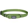 Red Dingo Obojek polostahovací 20 mm x 33-50 cm Zelená