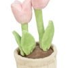 Trixie Tulipány v květináči plyšová hračka pro psy 27 cm - LIMITOVANÁ NABÍDKA