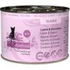 Catz finefood Konzerva CF No.11 s jehněčím a králičím masem 200g