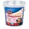 Trixie Soft Snack Happy Stripes hovězí pásky kyblík 500 g