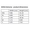 KONG Hračka guma Extreme Goodie Bone M
