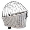 Trixie Přepravní proutěný koš na zadní nosič kola šedý 35x49x55cm (max 8kg)