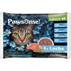 Pawsome! Adult s lososem Multipack 4x85 g