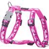 Red Dingo Postroj 12 mm x 30-44 cm Camouflage Hot Pink