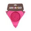 Amarago lízací podložka trojúhelník růžový