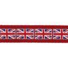Red Dingo Vodítko 25 mm x 1,8 m Union Jack Flag