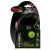 Flexi Black Design páska růžové S 5m