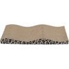 TRIXIE Škrabací karton LEO vlnovka s catnipem 44 x 6 x 25 cm 2 ks leopardí