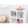 Trixie HARVEY hebká podložka do IKEA Kallax polic 33x38cm bílá-černá