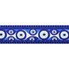 Red Dingo Vodítko přepínací 12 mm x 2 m Evil Eye Tmavě Modrá