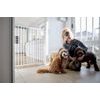DogSpace Charlie extra vysoká prodlužovací brána 62-107cm šroubovací kovová černá