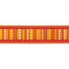 Red Dingo Obojek polostahovací 15 mm x 26-40 cm Lotzadotz Orange