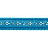 Red Dingo Obojek pro kočky Daisy Chain Turquoise