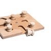 My Intelligent Pets Dřevěný hlavolam Playground - Modul 3C (pouze deska bez kloboučků a válečků)