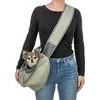 Trixie Front Sling Carrier přední nosítko/taška 50 x 25 x 18 cm světlezelená/šedá (max. 5kg)