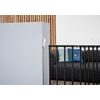 DogSpace Charlie extra vysoká prodlužovací brána 62-107cm šroubovací kovová černá