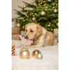 Trixie Vánoční sobík-kulička 18 cm se zvukem plyš krémová