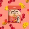 Soopa Pets Soopa Healthy Bites s mangem a malinou 50 g