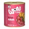 WOW Konzerva Zvěřina s batáty Adult 800g
