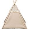 Trixie Teepee BOHO s polštářem 55x65x55cm bavlna béžová