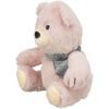 Trixie Vánoční medvídek Teddy bez zvuku 19 cm růžová