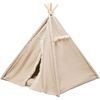 Trixie Teepee BOHO s polštářem 55x65x55cm bavlna béžová