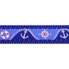 Red Dingo Obojek 20 mm x 30-47 cm Nautical Dark Blue