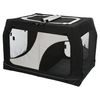 Trixie Transport nylon box Vario DOUBLE 91x60x61/57cm černo-šedý